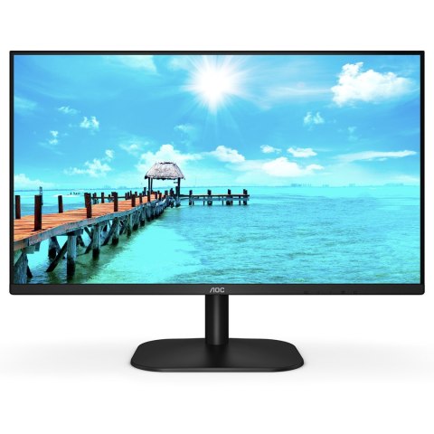 AOC 27B2H monitor komputerowy 68,6 cm (27") 1920 x 1080 px Full HD LED Czarny