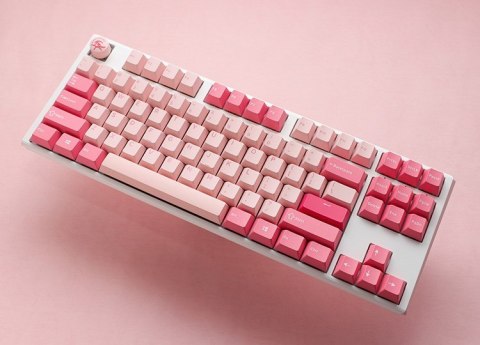 Ducky One 3 TKL klawiatura Gaming USB QWERTY Angielski Różowy