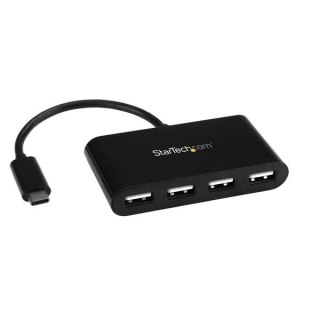 StarTech.com ST4200MINIC huby i koncentratory USB 2.0 Type-C 480 Mbit/s Czarny