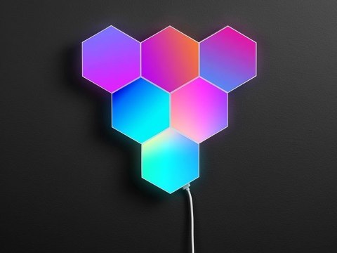 Sześciokątne lampy RGB Tracer Ambience - Smart Hexagon