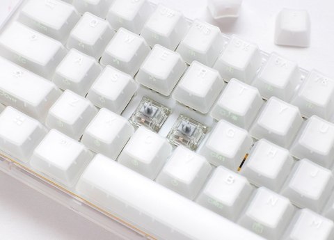 Ducky One 3 Aura White SF klawiatura Gaming USB QWERTY Amerykański międzynarodowy Biały