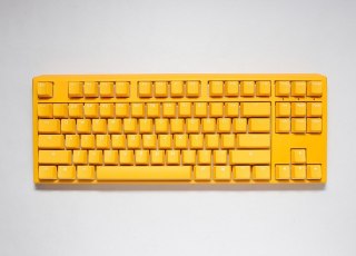 Ducky One 3 TKL klawiatura Gaming USB QWERTY Angielski Żółty