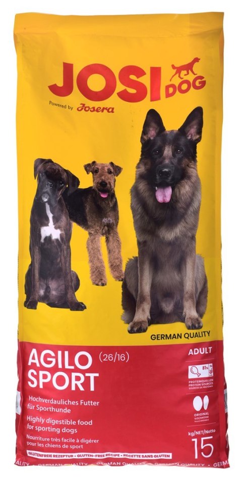 Josera JosiDog Agilo Sport karma sucha dla psa 15kg