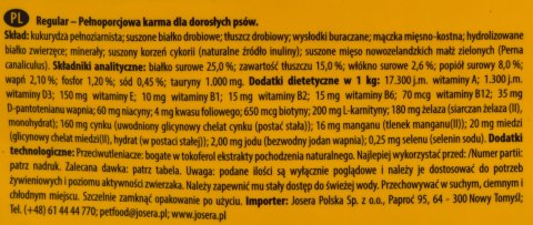 Josera JosiDog Regular karma sucha dla psów 15kg