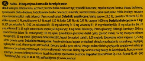 Josera JosiDog Solido karma sucha dla psów 15kg