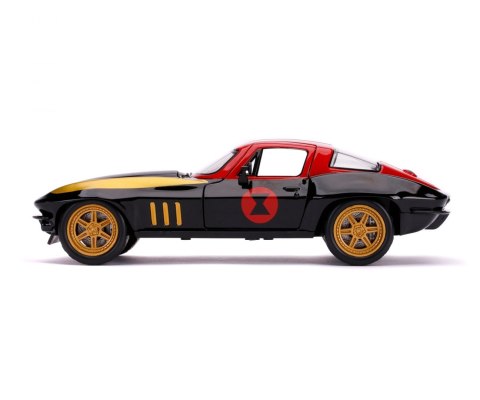 Auto Marvel Black Widow Chevy 1966 1:24 Dickie