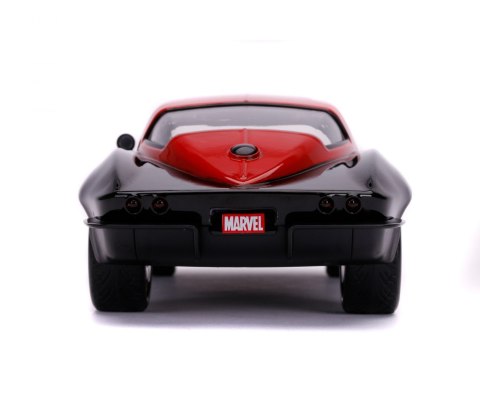 Auto Marvel Black Widow Chevy 1966 1:24 Dickie