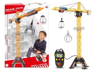 Dźwig Żuraw Dickie 3462412 Mega Crane sterowany 120cm (Od 3 lat)