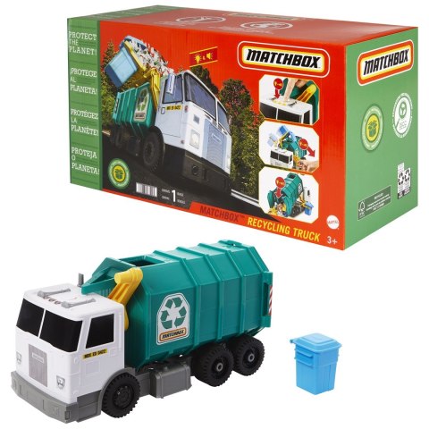 PROMO MEGA BLOKS Śmieciarka do recyklingu HHR64 p1 MATTEL