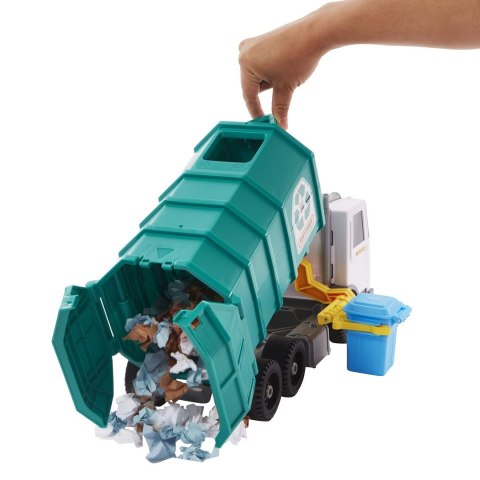 PROMO MEGA BLOKS Śmieciarka do recyklingu HHR64 p1 MATTEL