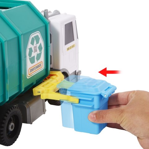 PROMO MEGA BLOKS Śmieciarka do recyklingu HHR64 p1 MATTEL