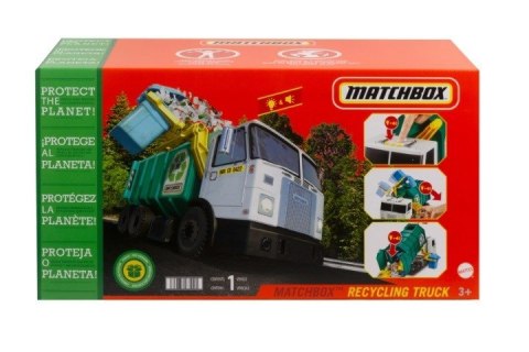 PROMO MEGA BLOKS Śmieciarka do recyklingu HHR64 p1 MATTEL