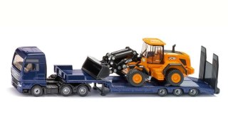 SIKU 1790 "Siku Super" Ciężarówka MAN TGX XXL z ładowarką JCB