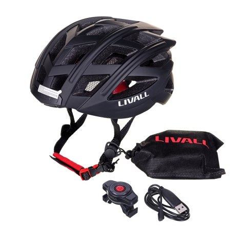 Smart Kask Szosowy Livall BH60SE Neo BT/LED/SOS 55-61cm