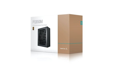 DeepCool PQ850M moduł zasilaczy 850 W 20+4 pin ATX ATX Czarny