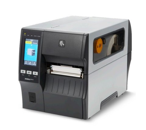 TT Printer ZT411; 4", 300 dpi, Euro and UK cord, Serial, USB, 10/100 Ethernet, Bluetooth 4.1/MFi, USB Host, Peel, EZPL