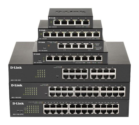 D-Link DGS-1100-05V2/E 5-Port Gigabit Smart Managed