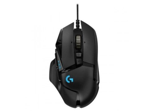 Mysz Logitech G502 Gaming HERO EU 910-005471 (optyczna; 16000 DPI; kolor czarny)