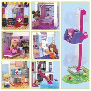 PROMO MEGA BLOKS Barbie Domek Marzeń DreamHouse Zestaw klocków HHM01 p4 MATTEL