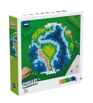 Plus Plus Puzzle By number Ziemia 800 elementów 3914 DANTE