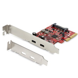 2 PORT PCIE USB 3.1 GEN 2 CARD/UP TO 10GBPS - PCIE GEN 3 X4