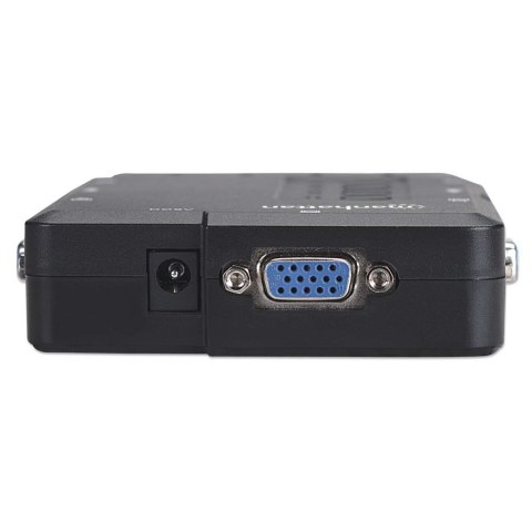 Przełącznik KVM VGA/USB 4x1 4-Portowy z Audio/Mic