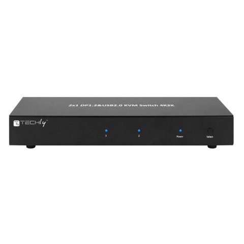 TECHLY PRZEŁĄCZNIK KVM DISPLAYPORT/USB 2X1 DUAL HE