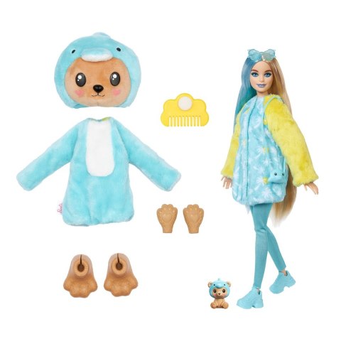 Barbie Lalka Cutie Reveal Miś-Delfin HRK25 MATTEL