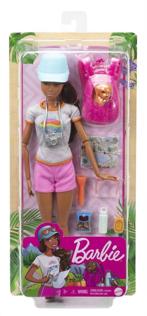 Barbie Lalka Relaks Piesza wędrówka HNC39 p6 MATTEL