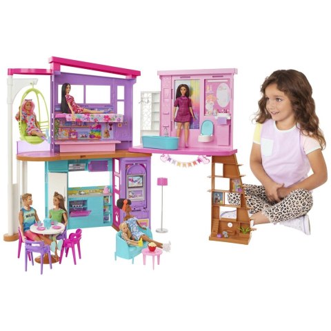 Barbie wakacyjny domek umeblowany HCD50 /1