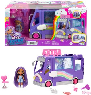 PROMO Barbie Extra Minibus koncertowy + Lalka Mini Minis HKF84 MATTEL