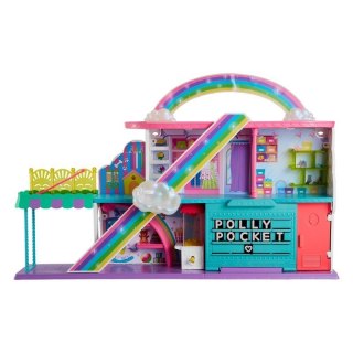 PROMO Polly Pocket Tęczowe Centrum Handlowe HHX78 p2 MATTEL