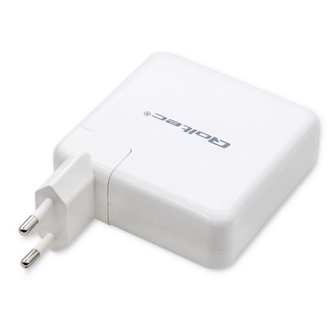 Qoltec Ładowarka GaN FAST 108W | 5-20V | 3-4.7A | USB C | Biała