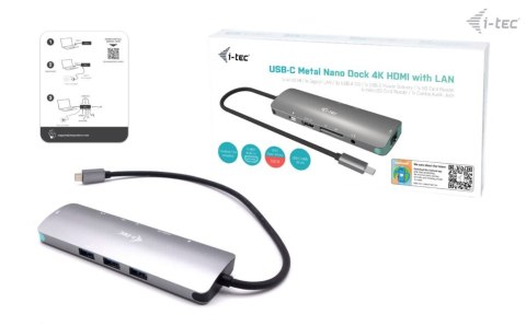 I-TEC USBC NANODOCK HDMI LAN PD/I-TEC USB-C NANODOCK HDMI LAN PD