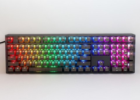 Klawiatura gamingowa Ducky One 3 Aura Black, RGB LED - Gateron Baby Kangaroo (US)