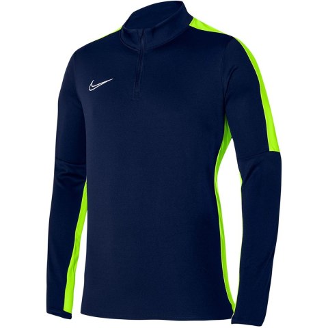 Bluza męska Nike DF Academy 23 SS Drill granatowo-zielona DR1352 452 L