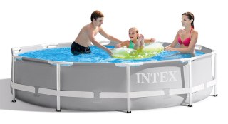 Intex Basen stelażowy Prism 305X76 z pompą