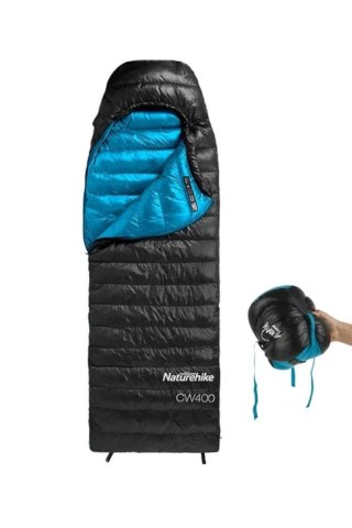 Śpiwór CW400 Envelope M Duck Down nh18c400-d-black NATUREHIKE