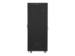 LANBERG SZAFA STOJĄCA RACK 19" 37U 600X800 DRZWI PERFOROWANE LCD CZARNA FF01-6837-23BL (FLAT PACK)