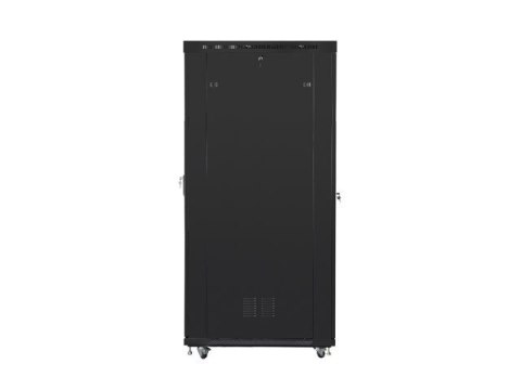 LANBERG SZAFA STOJĄCA RACK 19" 42U 800X1200 DRZWI SZKLANE LCD CZARNA FF01-8242-12BL (FLAT PACK)