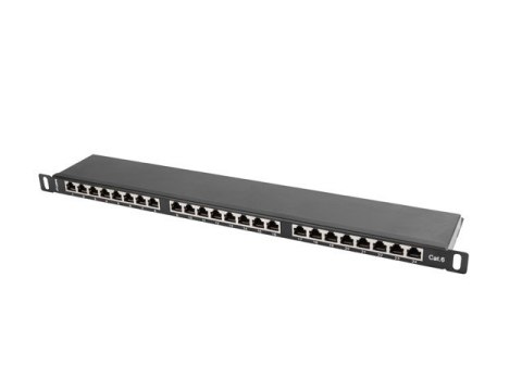 Patch panel Lanberg PPS6-0024-B (0.5U; kat. 6)