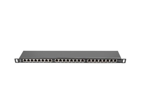 Patch panel Lanberg PPS6-0024-B (0.5U; kat. 6)