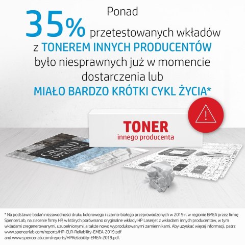 Toner HP czerwony HP 124A, HP124A=Q6003A, 2000 str.