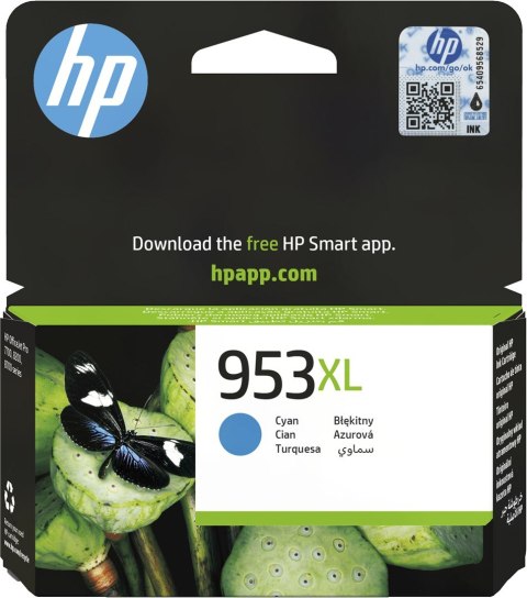 HP Oryginalny błękitny wkład atramentowy 953XL