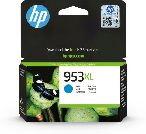 HP Oryginalny błękitny wkład atramentowy 953XL