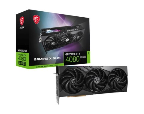 Karta graficzna MSI GeForce RTX 4080 SUPER 16GB GAMING X SLIM