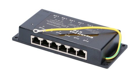 EXTRALINK 6 PORTOWY POE INJECTOR GIGABIT ETHERNET