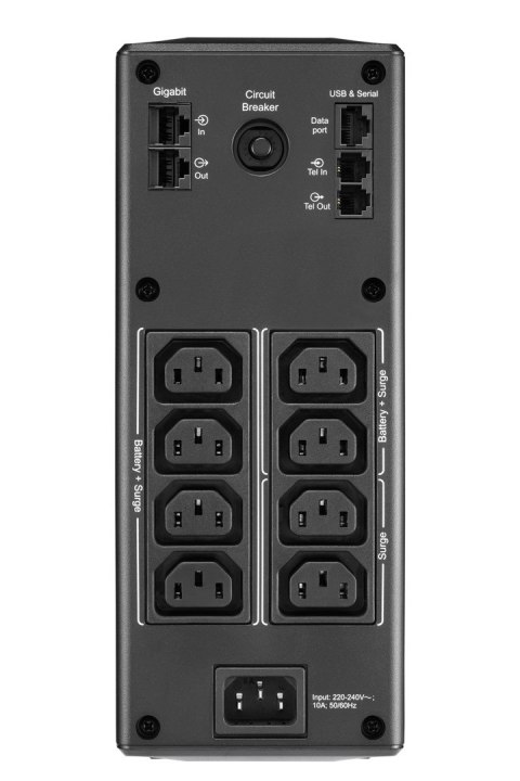 APC Back UPS Pro BR 1600VA, 8 Outlets, AVR, LCD Interface