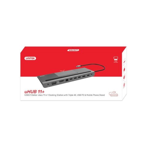 UNITEK HUB 11IN1 REPLIKATOR USB TYPC TO AL