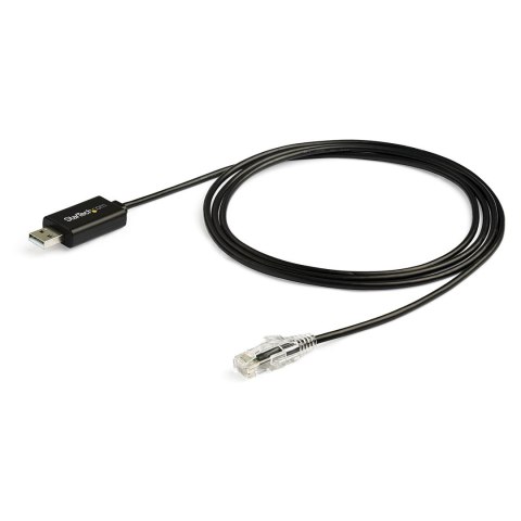 StarTech.com ICUSBROLLOVR zmieniacz płci / kabli RJ-45 USB 2.0 Type-A Czarny